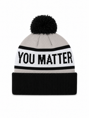 All good? You Matter Beanie - GREY - the shaka project. 