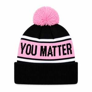 All good? You Matter Beanie - PINK - the shaka project. 