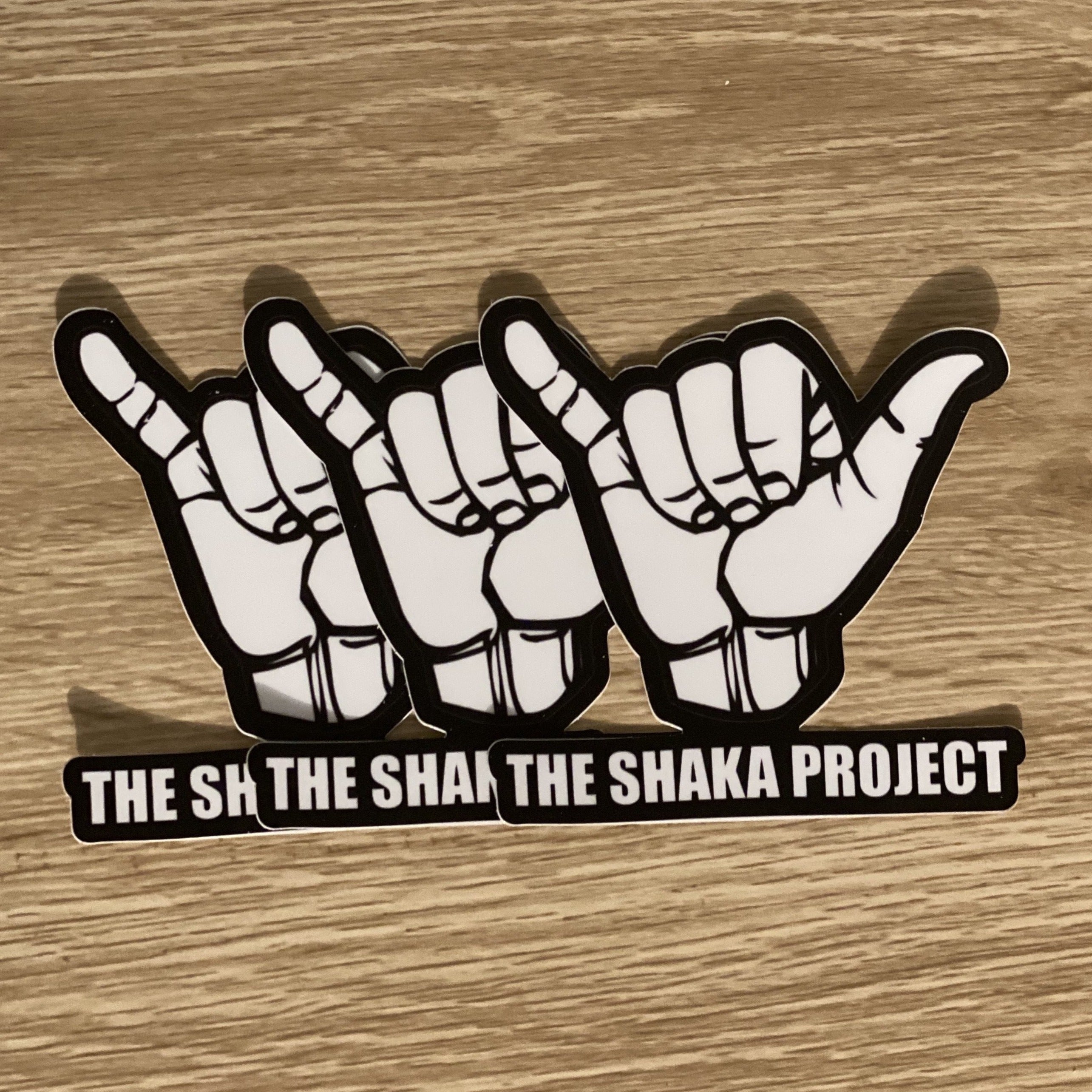 3 Pack Vinyl SHAKA STICKERS | the shaka project.